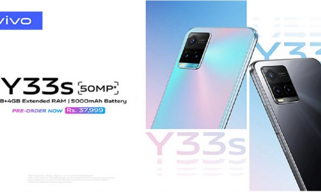 Vivo Y33s available for pre-order in Pakistan; long battery life, gaming chip
