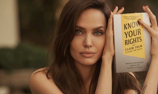 Angelina Jolie’s child rights book is now available in Britain