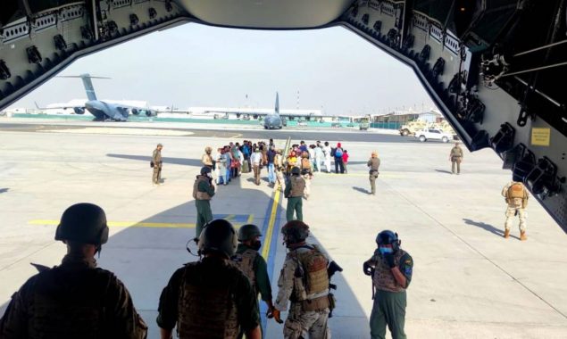 Second plane with 160 Afghan refugees from Pakistan reaches Spain