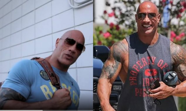 Dwayne Johnson shares BTS of ‘Face Off’, watch video