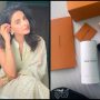 Saba Qamar flaunts her favourite perfume