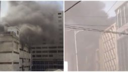 Fire rips through Karachi's Zainab Market
