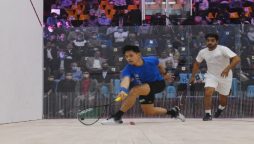 Hong Kong’s Max lee wins first round of 15th CNS Squash championship