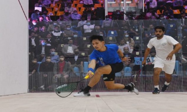 Hong Kong’s Max lee wins first round of 15th CNS Squash championship