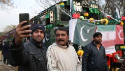 Turkey-Iran-Pakistan cargo train