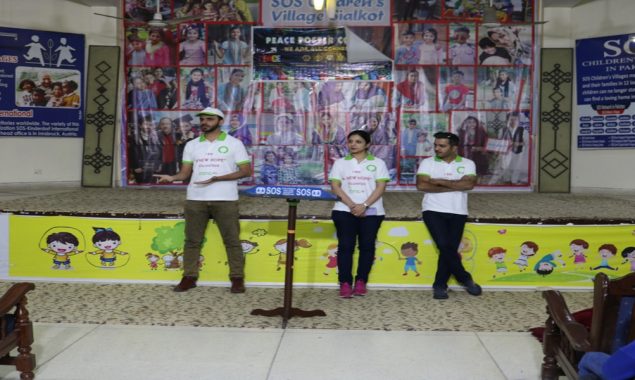 Zong volunteers support SOS village Sialkot
