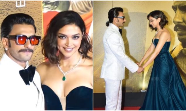 Ranveer & Deepika set major couple goals during screening of 83