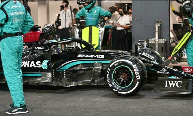 Mercedes F1 team end controversial deal with Kingspan