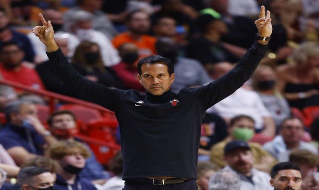Spoelstra wants NBA to revisit Covid-19 protocols