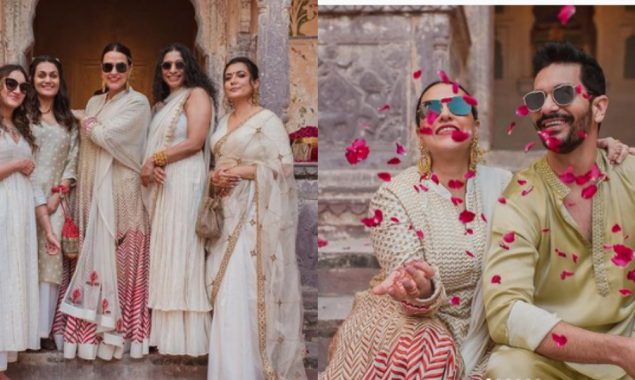 Neha Dhupia drops unseen photos from Katrina-Vicky’s wedding