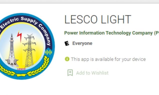 LESCO launches mobile app with different features to facilitate consumers