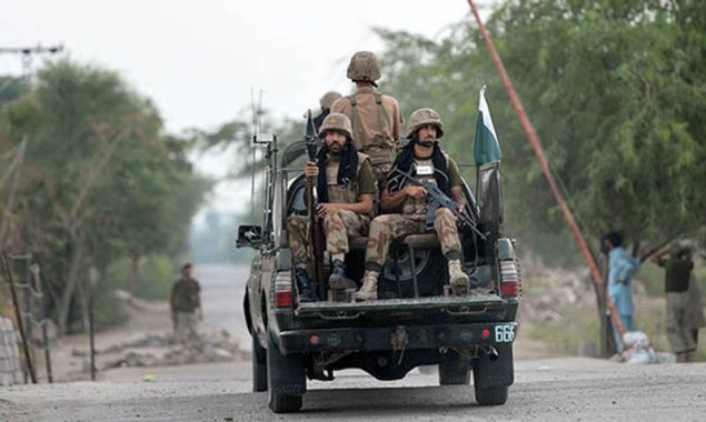 Security forces kill four terrorists in Tank: ISPR