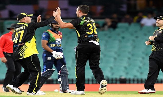 AUS VS SL: Josh Hazlewood four wickets lead Australia towards victory over Sri Lanka