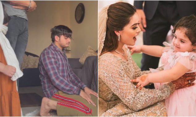 WATCH: Minal Khan shares a cute video of baby Amal offering Namaz