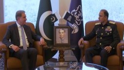 FM Qureshi, Naval Chief discuss maritime affairs