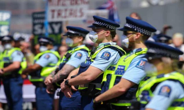 New Zealand police say anti-vaxxers hurled human waste
