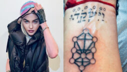 A new tattoo on Madonna’s wrist