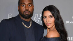 Kanye West and Kim Kardashian