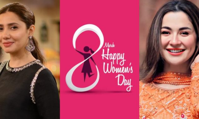 Pakistani stars mark International Women's Day on social media