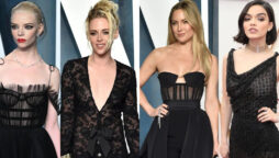 Photos: At Oscars, sexy, moody black outfits made comeback on red carpet