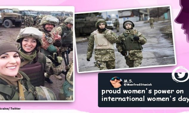 Ukrainian women are honoured on Women’s Day for their bravery 