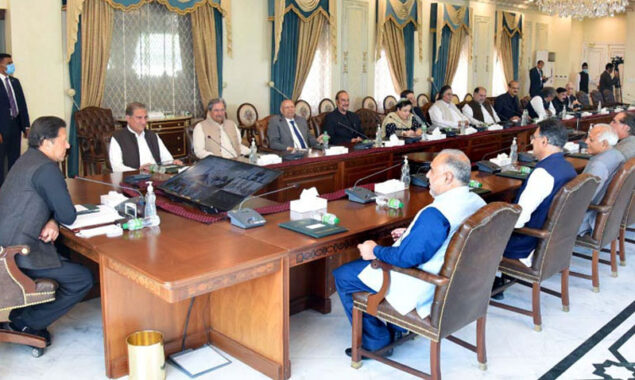 PTI core committee expresses full confidence in PM Imran’s leadership