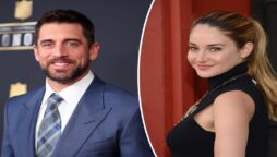 Aaron Rodgers and Shailene Woodley