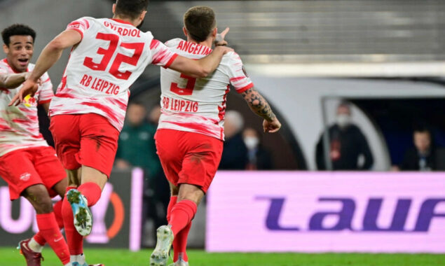 Brilliant Angelino winner gives Leipzig edge over Rangers