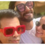 Ranveer Singh and Alia Bhatt at the set of Rocky Aur Rani Ki Prem Kahani
