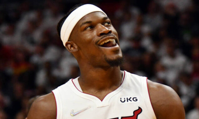 NBA fines Morris for grab, Butler and Heat for obscene gesture