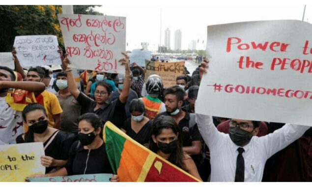 Mobilized Sri Lanka PM beg for ‘patience’ from protesters