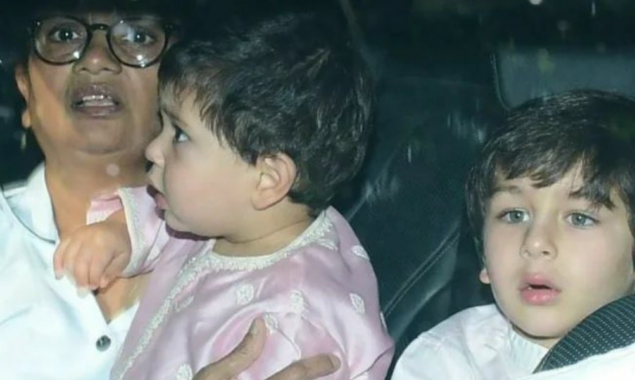 Taimur and Jeh – cutest guests at the Alia-Ranbir wedding