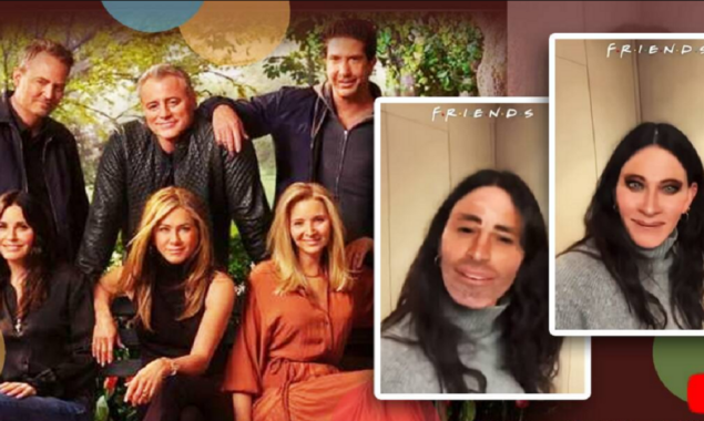 Watch Video: Courteney Cox portrayed all of the F.R.I.E.N.D.S characters 