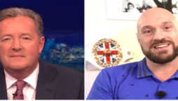 Tyson Fury and Piers Morgan