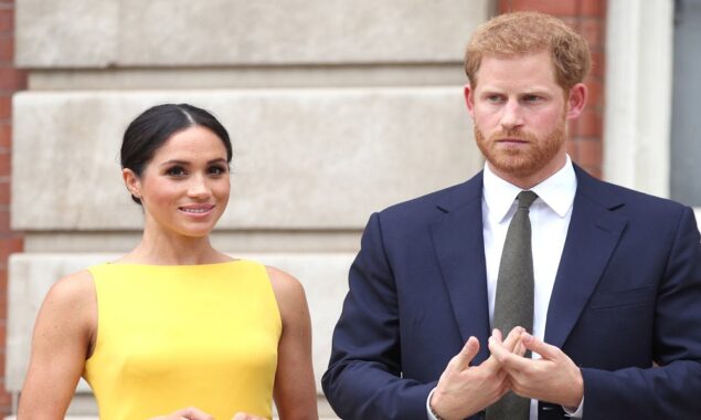 After skipping Philip’s memorial, Prince Harry and Meghan pay a visit to the Queen and Charles in a ‘olive branch’ encounter