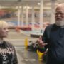 Billie Eilish challenges talk show legend David Letterman to a go-kart race
