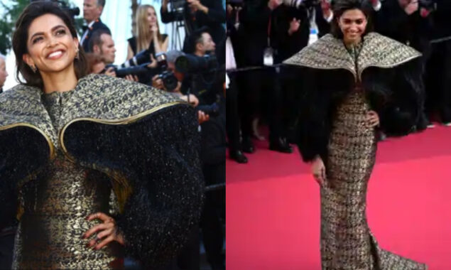 Deepika Padukone stunned at the Elvis Presley premiere in Cannes