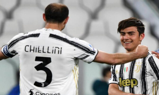 Lazio beat Juventus despite sad farewells for Chiellini and Dybala