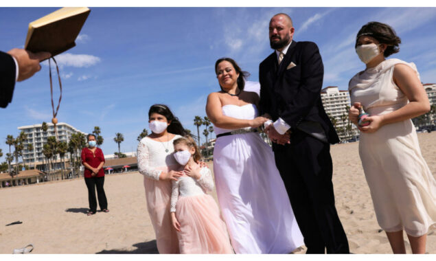 Covid cut 2020 US wedding numbers to lowest since 1963