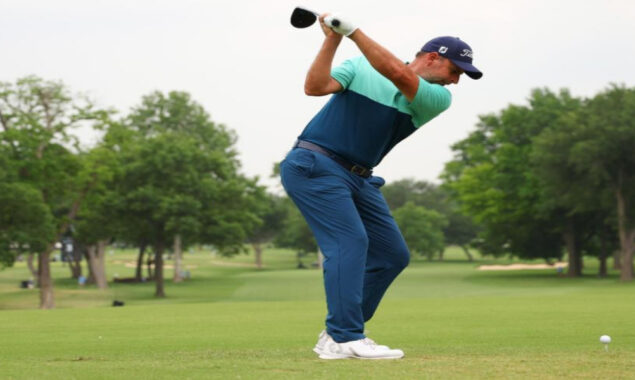 PGA Championship: Richard Bland’s ball stopped by squirrel