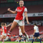 Arsenal’s Caitlin Foord scores ‘worldie’ to keep their ambitions of winning Women’s Super League alive