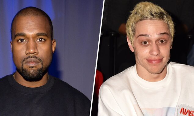 Pete Davidson’s new tattoo of Kim Kardashian’s children’s names has sparked outrage among Kanye supporters