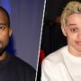 Pete Davidson’s new tattoo of Kim Kardashian’s children’s names has sparked outrage among Kanye supporters