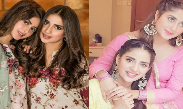 Sajal Aly shares UNSEEN photo with Saboor Aly, leaving the internet speechless