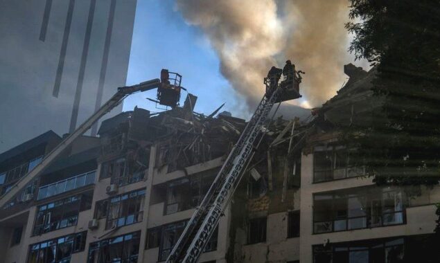 As the G7 leaders assemble, missiles are launching over Ukraine.