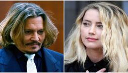 Amber Heard and Johnny Depp