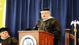 Outrage at a 'hateful' anti-LGBTQ graduation speech