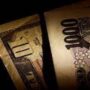 The yen is down against the dollar and the euro