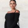 Georgina Rodriguez creates a stir as she arrives at a French fashion show
