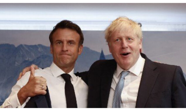 Johnson warns Macron off settling Ukraine war ‘now’